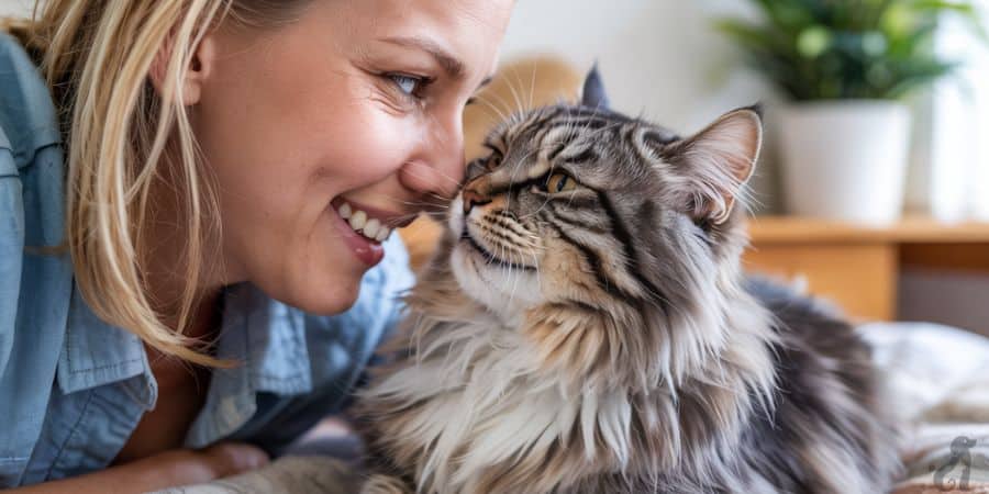 Why Does My Cat Bite My Nose When We’re Cuddling?