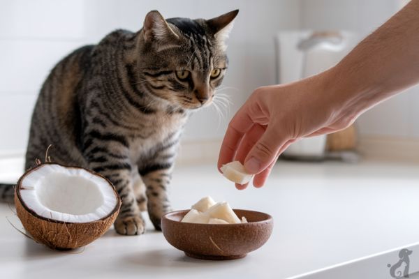 How to Serve Coconut to Cats?